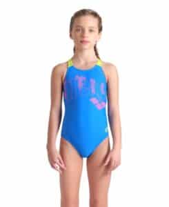 ARENA G. TALES V BACK  Blue - Artic Lime