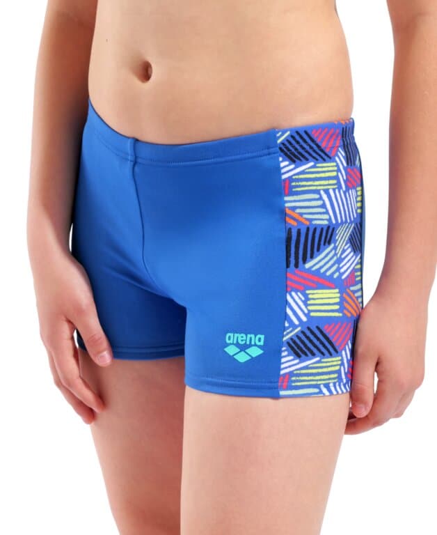 Traje de baño ARENA B.TEAM CANDIES Short Black Royal Multi (vista 2)