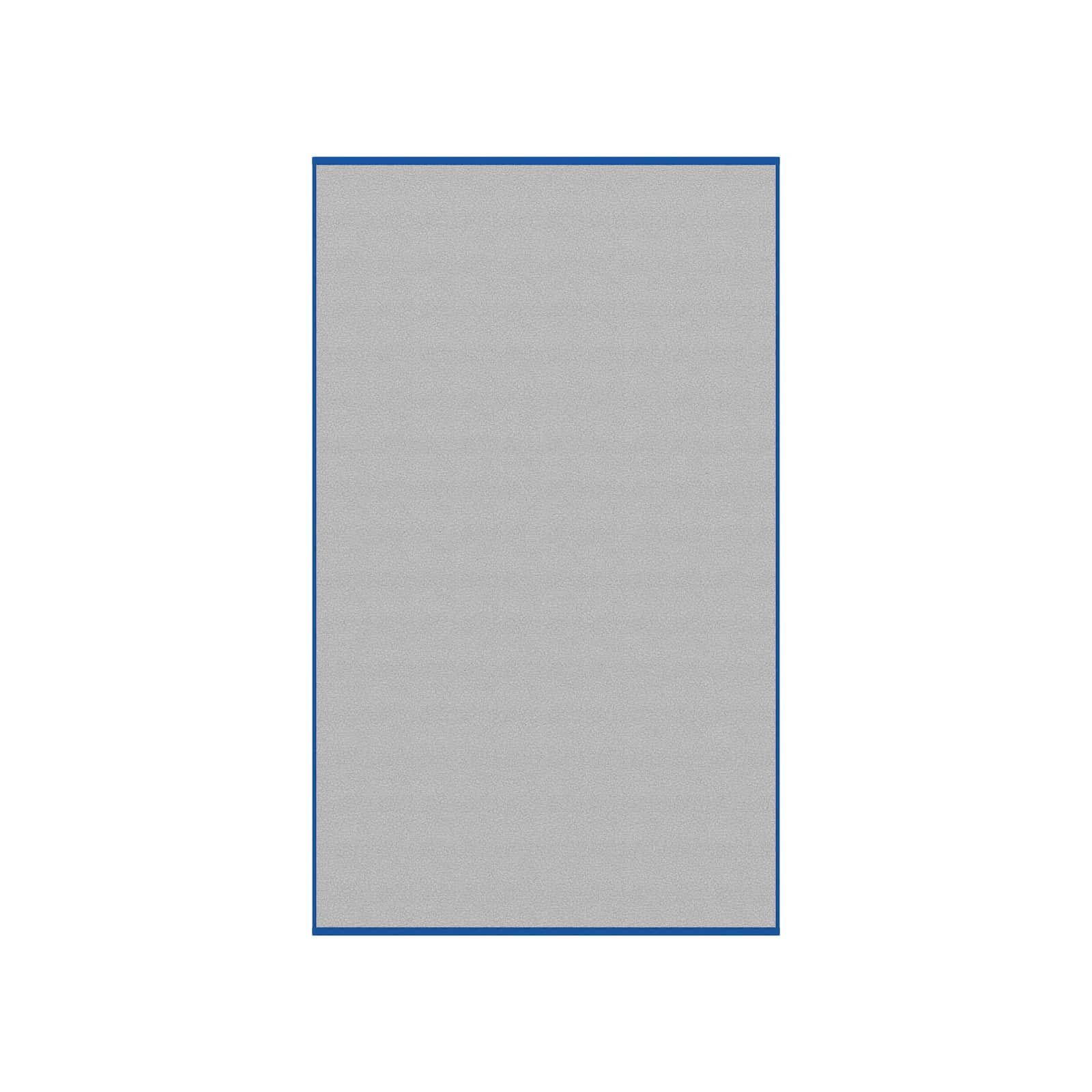 Toalla de algodón Arena Pool Soft Towel, color azul royal con logo blanco (vista 3)