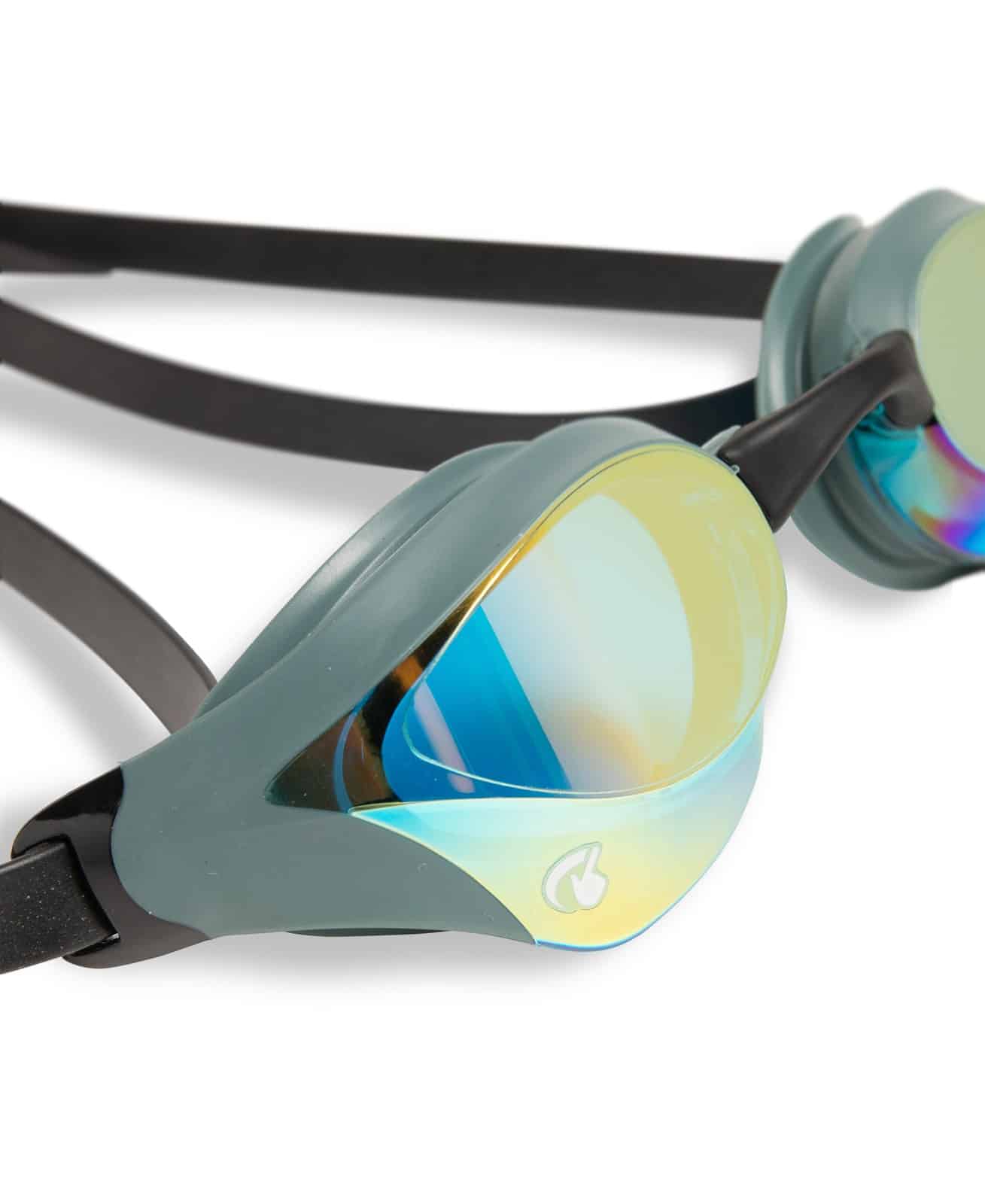 Lentes de competencia Arena Cobra Core Swipe Mirror, color Aqua Sage Black (vista 4)