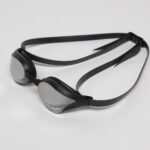 Lentes de competencia Arena Cobra Core Swipe Mirror, color Silver Black