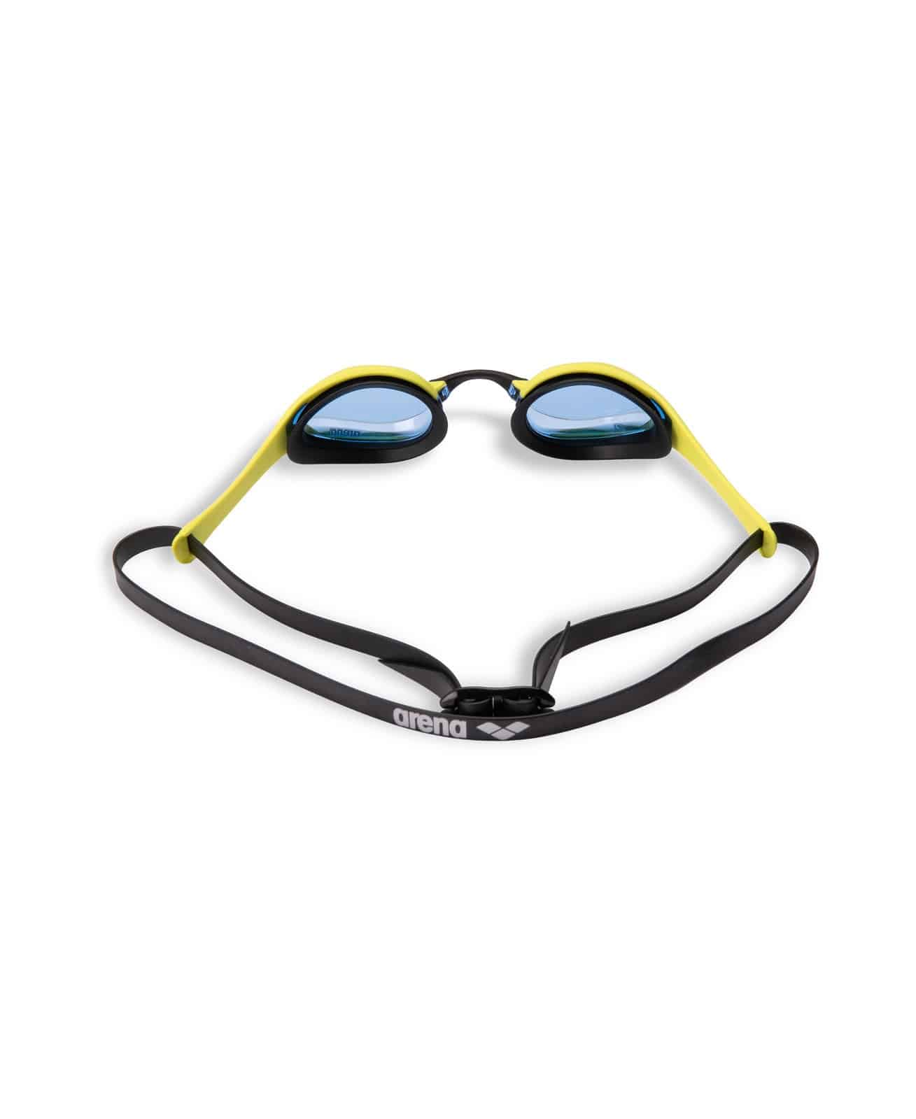 Lentes de competencia Arena Cobra Ultra Swipe, color Royal Blue con Cyber Lime (vista 3)