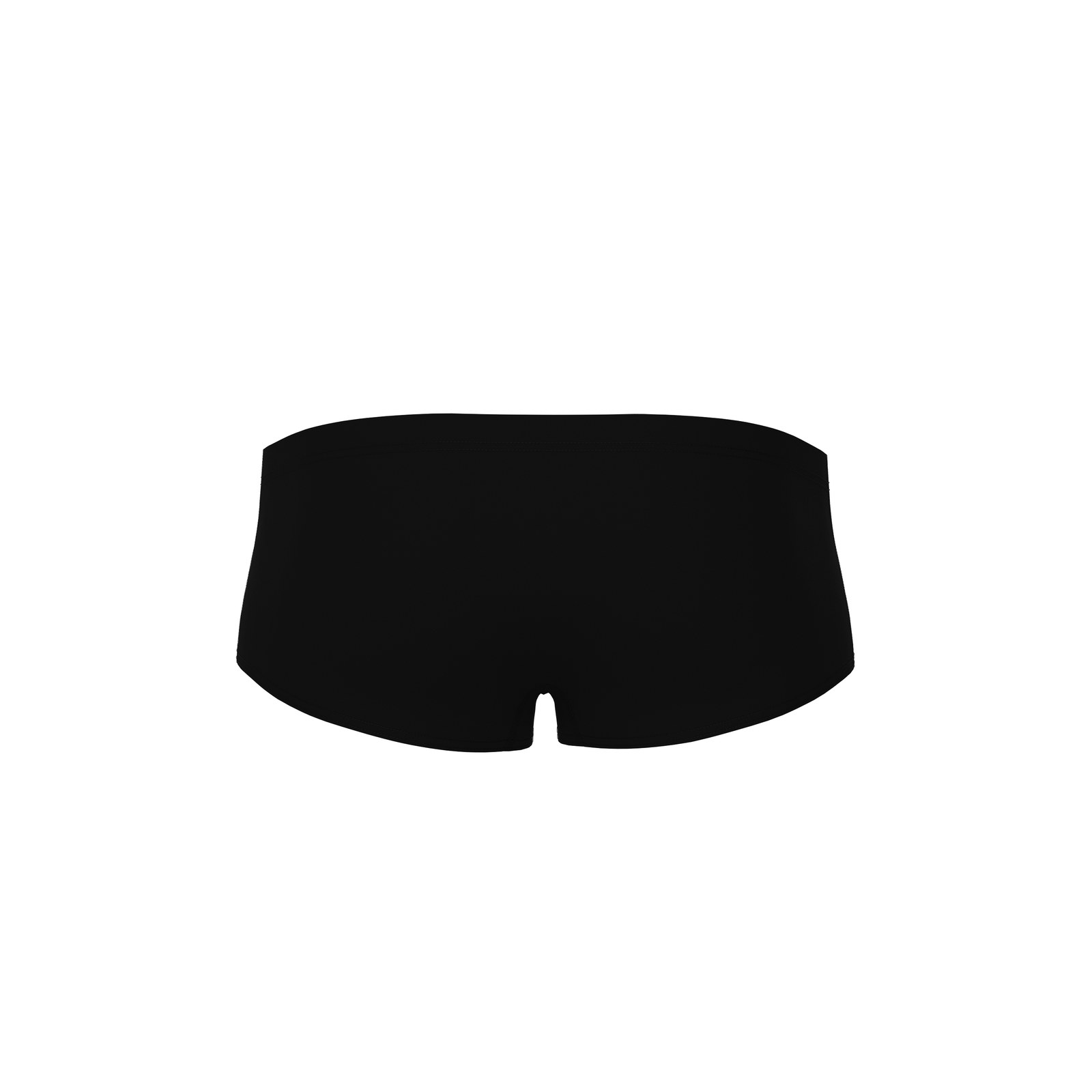Traje de baño Arena Solid Low Waist Short para hombre, color negro (vista 4)