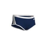 Traje de baño Arena Icons Low Waist Short para hombre, color Navy y blanco (vista 2)