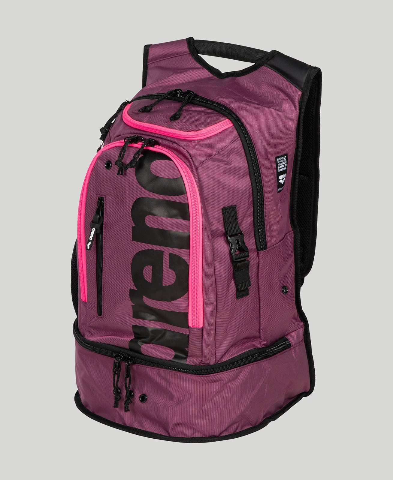 Mochila ARENA FASTPACK 3.0 40L Plum Neon Pink - foto 2