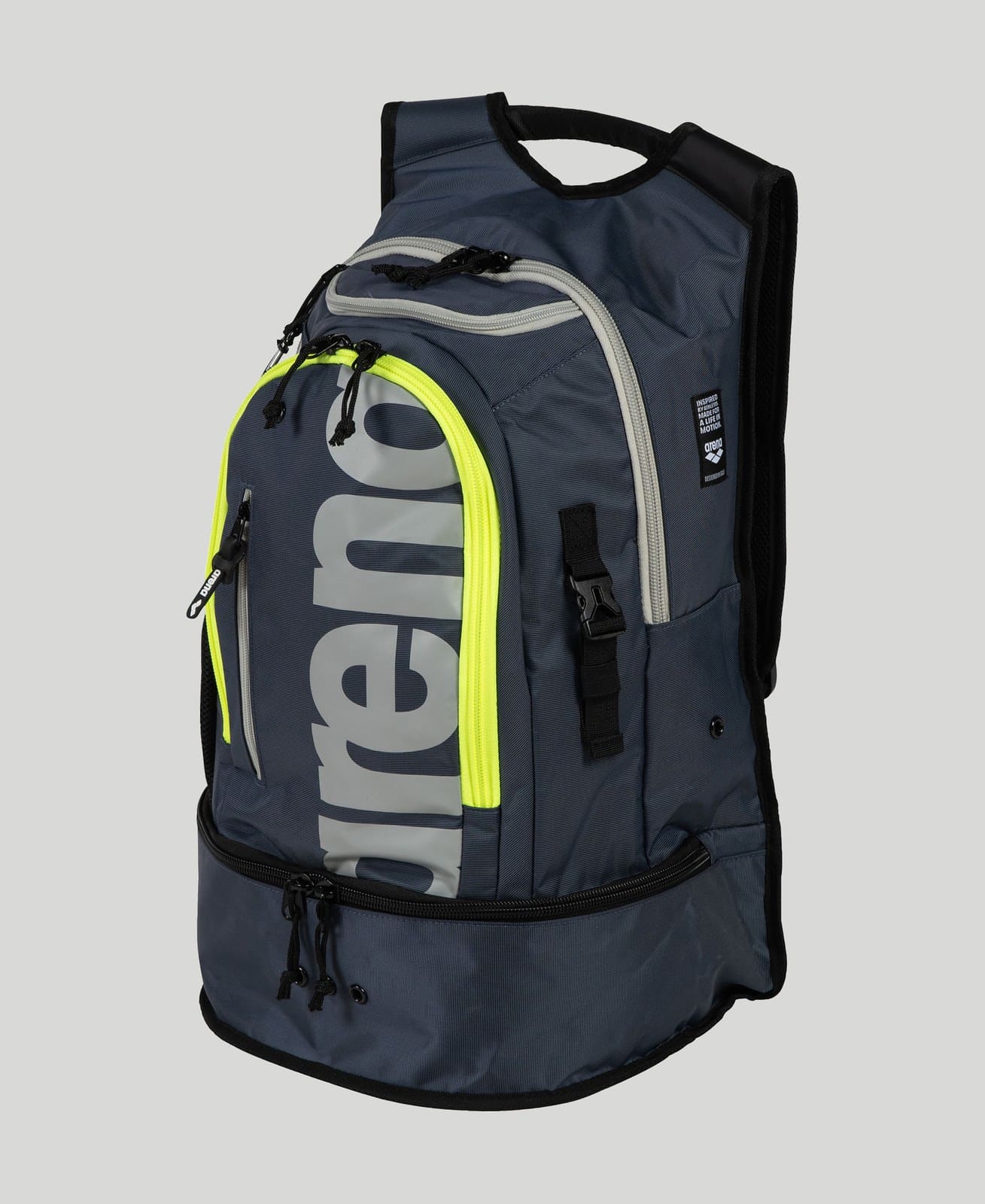Mochila ARENA FASTPACK 3.0 40L Navy Neon Yellow - foto 2