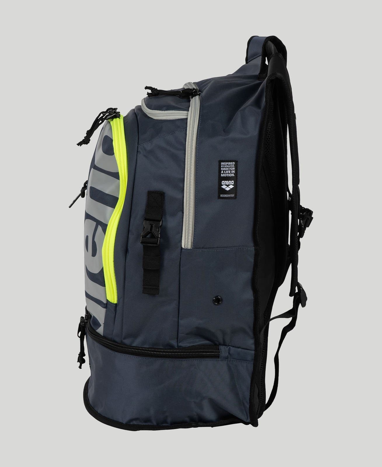 Mochila ARENA FASTPACK 3.0 40L Navy Neon Yellow - foto 4
