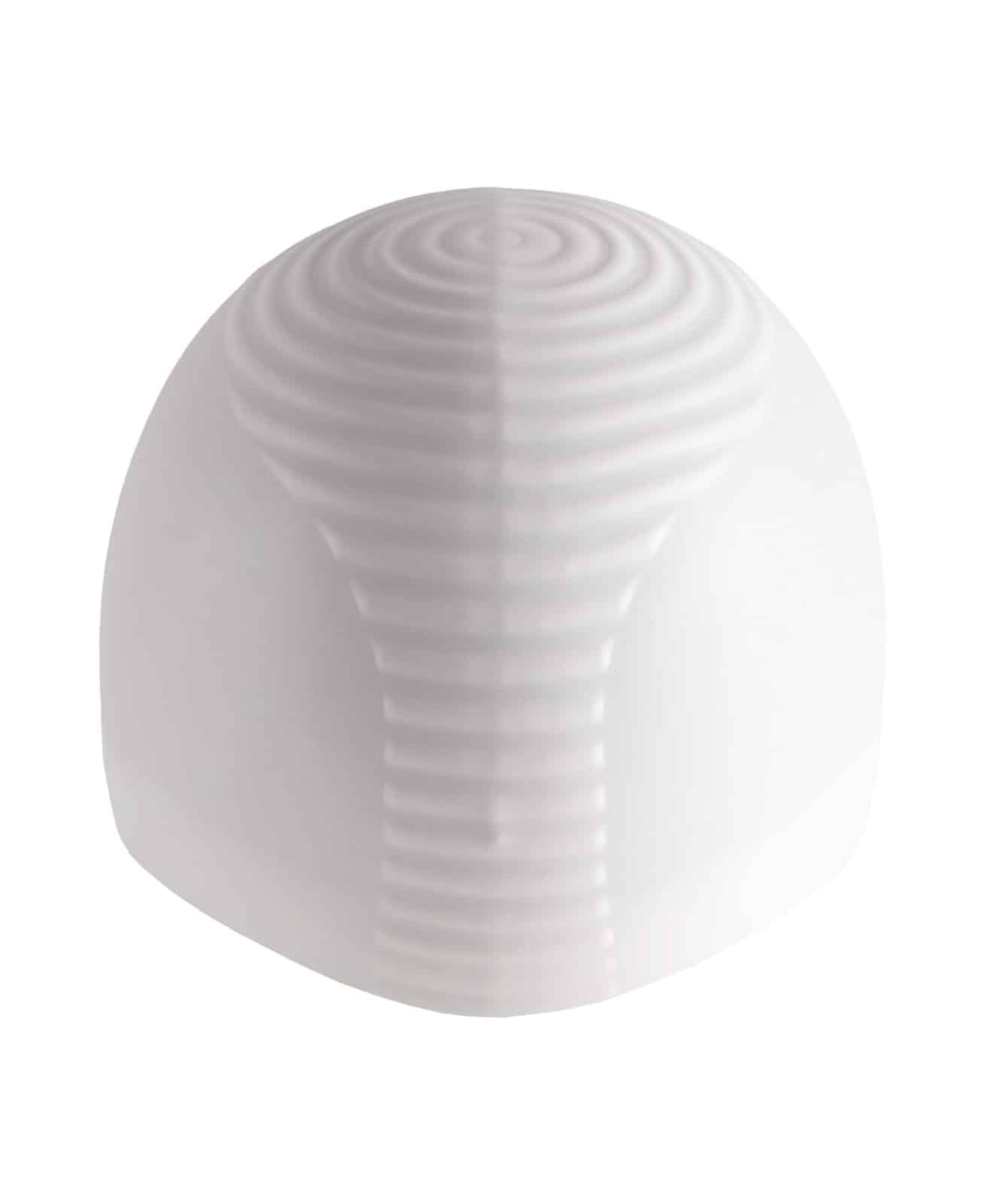 Gorra de competencia ARENA AQUAFORCE Wave Fireflow White (vista 4)