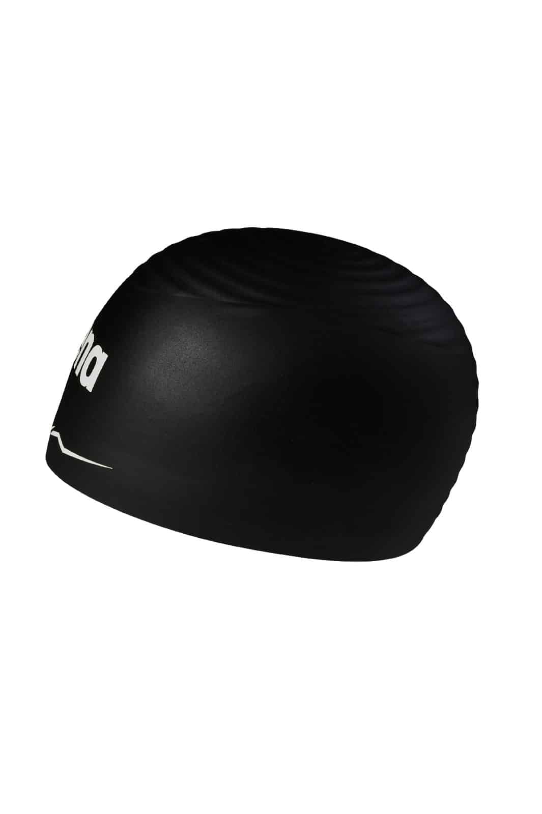 Gorra de competencia ARENA AQUAFORCE Wave Black White (vista 4)
