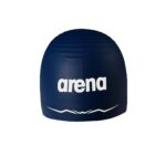 Gorra de competencia ARENA AQUAFORCE Wave Navy White (vista 3)