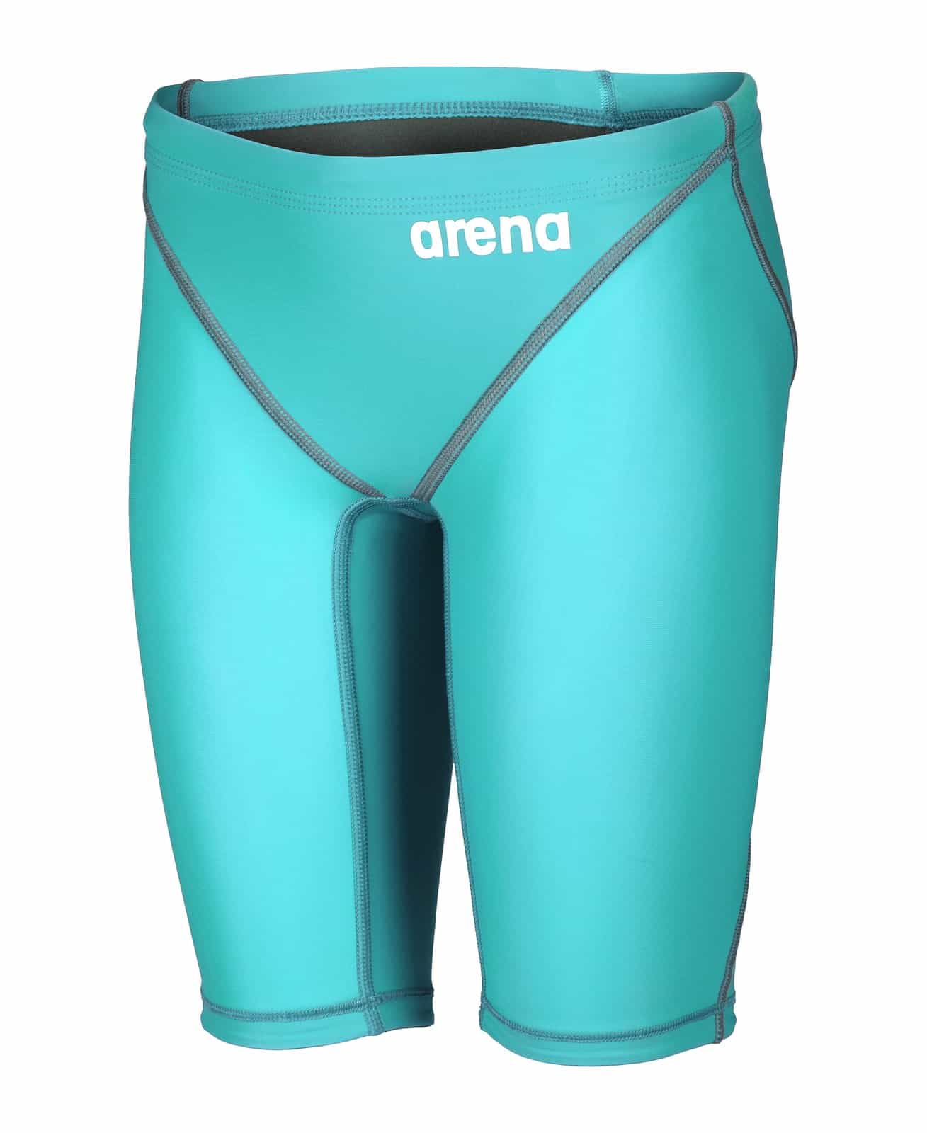 Calzoneta de competencia Arena Powerskin ST Next Jammer Jr para niño, color aguamarina