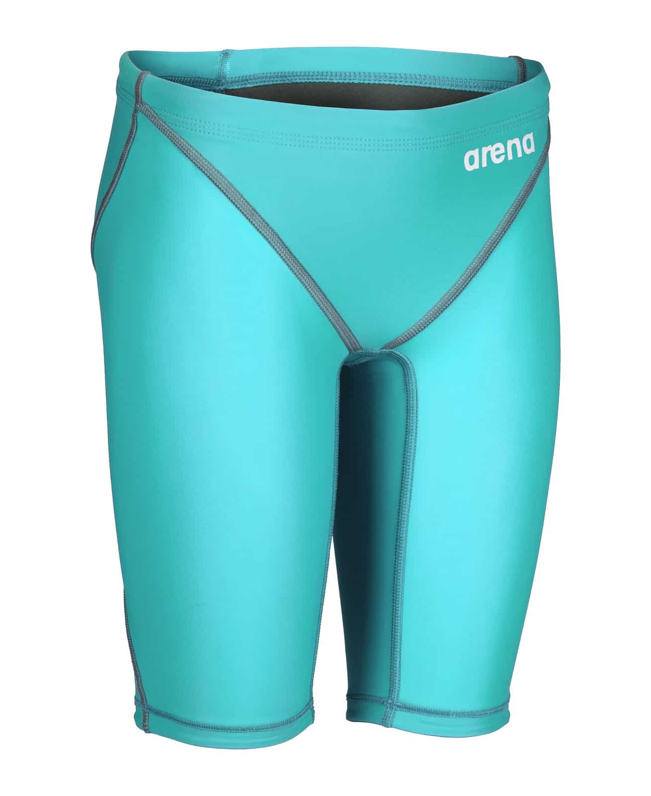Calzoneta de competencia Arena Powerskin ST Next Jammer Jr para niño, color aguamarina (vista 2)