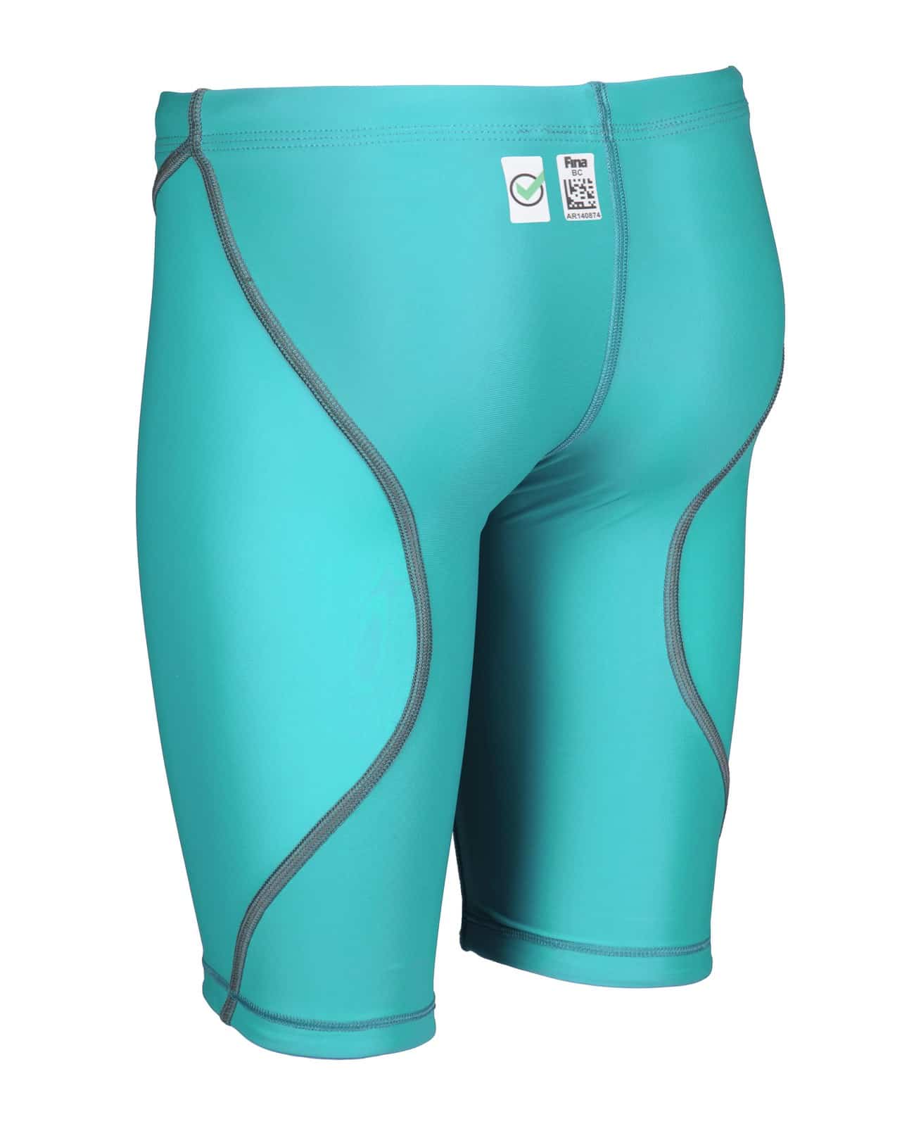 Calzoneta de competencia Arena Powerskin ST Next Jammer Jr para niño, color aguamarina (vista 3)