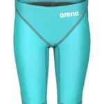 Calzoneta de competencia Arena Powerskin ST Next Jammer Jr para niño, color aguamarina (vista 4)