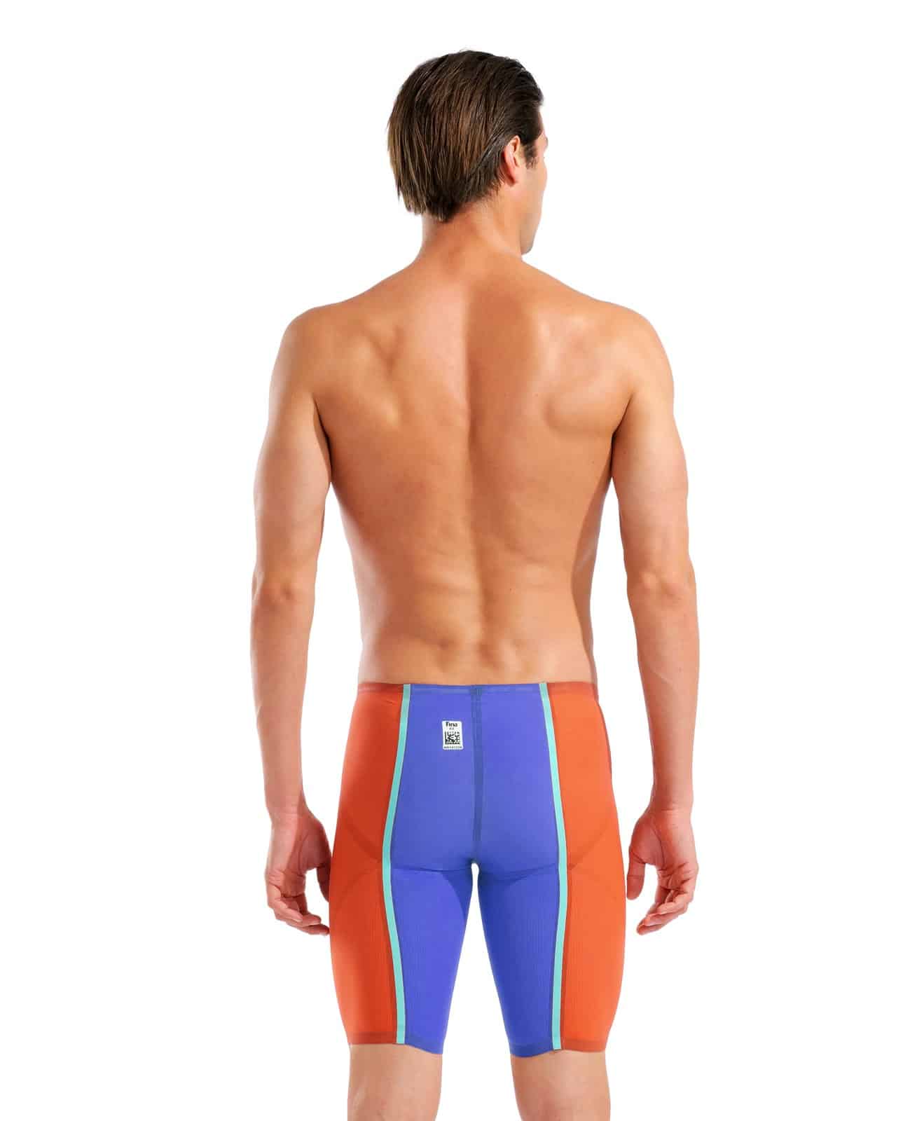 Calzoneta de competencia Arena Powerskin Carbon Glide Jammer para hombre, Dubarry y Future Dusk (vista 2)
