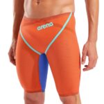 Calzoneta de competencia Arena Powerskin Carbon Glide Jammer para hombre, Dubarry y Future Dusk (vista 4)