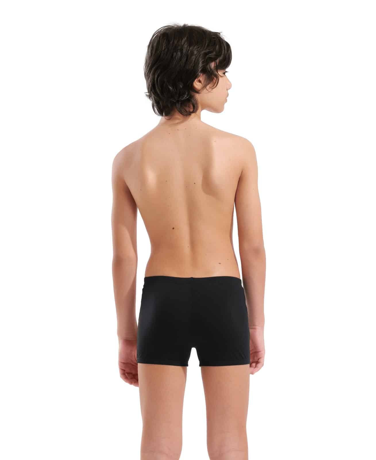 Traje de baño ARENA B. BRIGHT Short Black Orange (modelo de espalda)