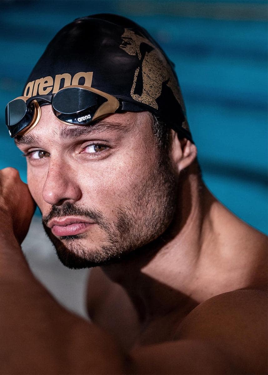 Gorra Arena Moulded Pro II Signature Collection Gorilla, Florent Manaudou