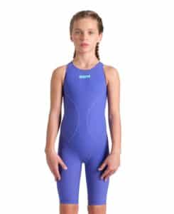 Calzoneta Comp ARENA G. PWSKIN IMPULSO Open Back Jr Future Dusk (modelo de frente)