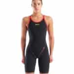 Calzoneta de competencia Arena Powerskin Primo Open Back para mujer