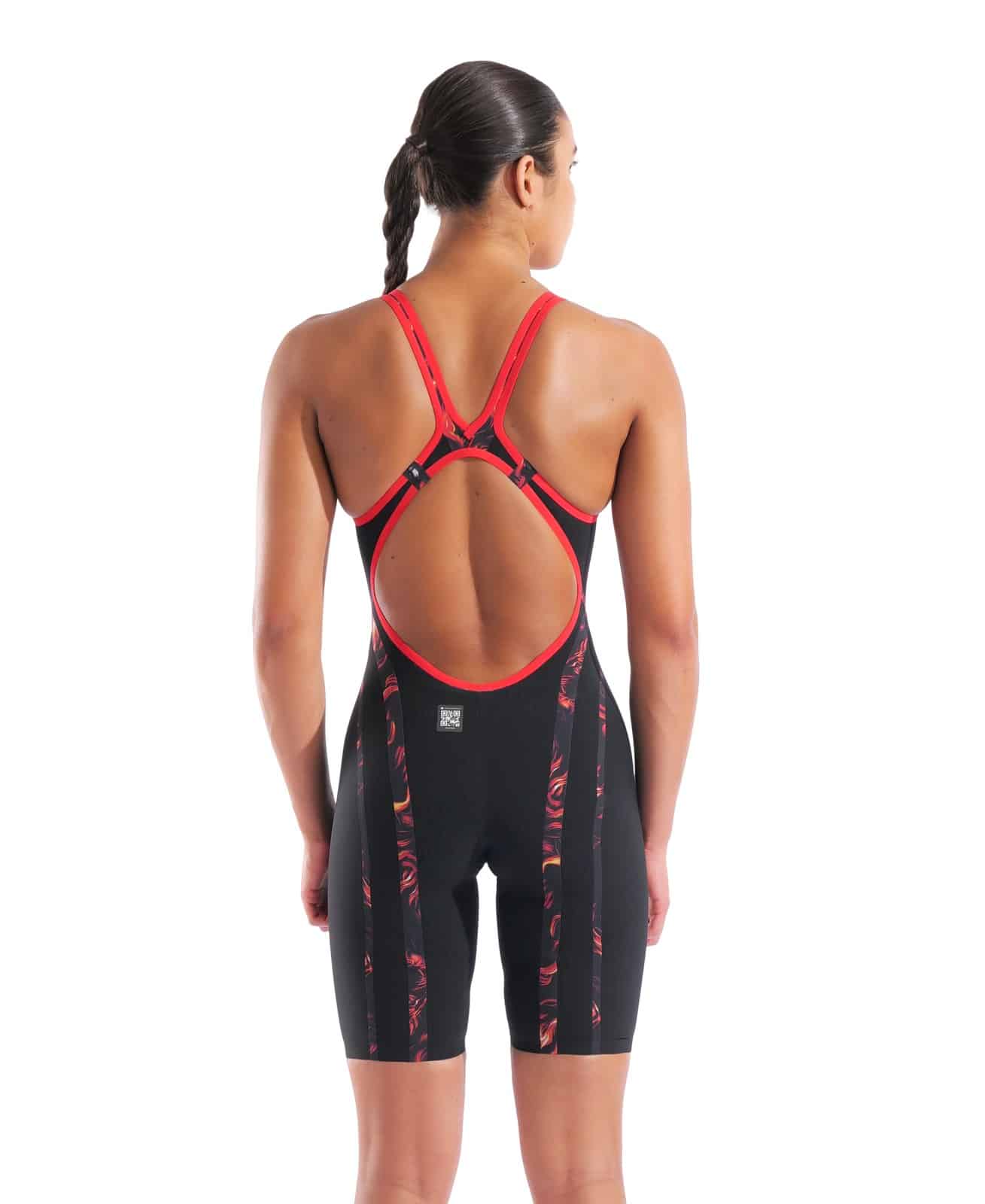 Calzoneta de competencia Arena Powerskin Primo Open Back para mujer (vista 2)