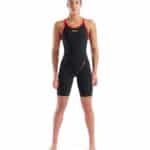 Calzoneta de competencia Arena Powerskin Primo Open Back para mujer (vista 3)