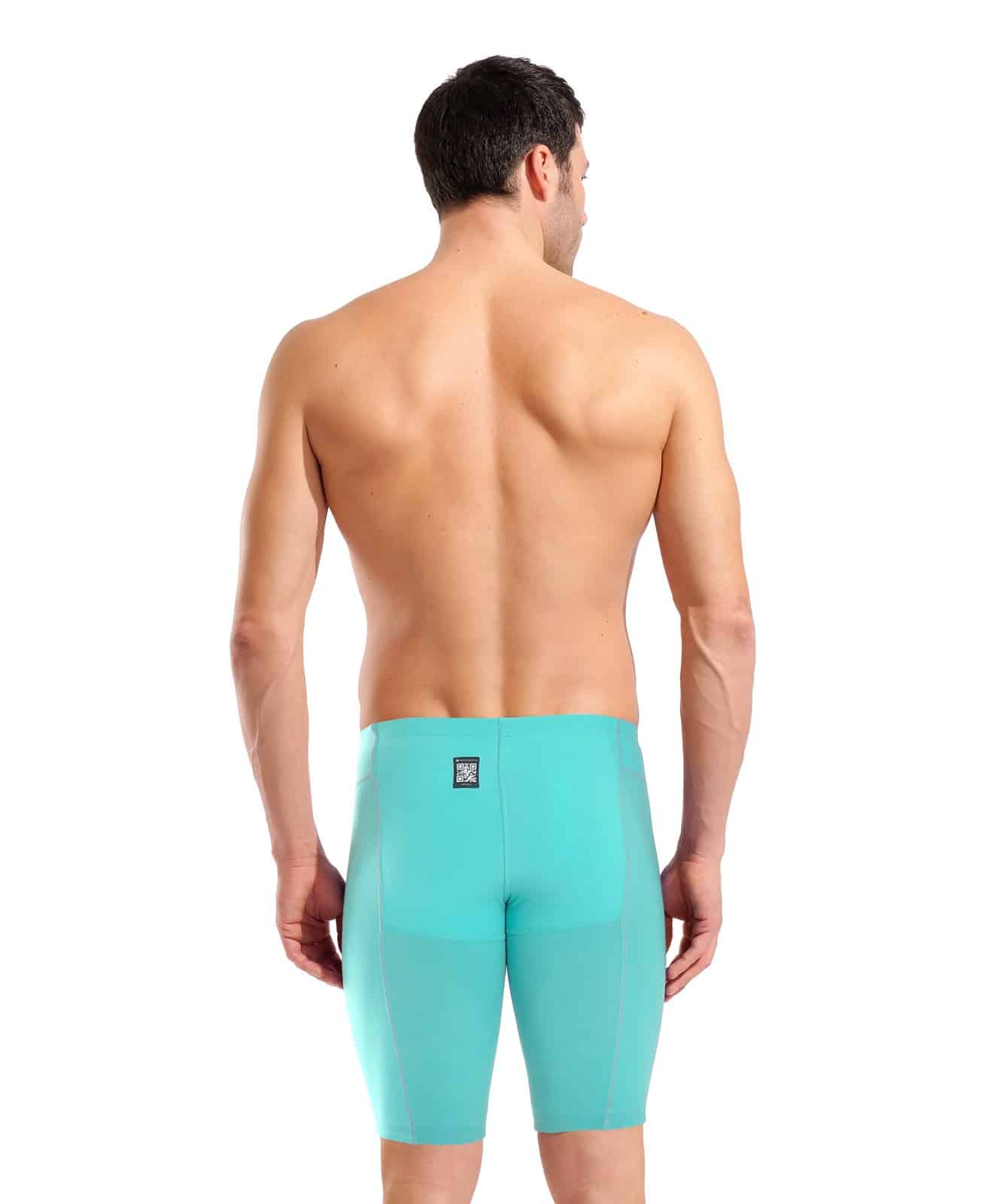 Calzoneta de competencia Arena Powerskin Impulso Jammer para hombre, Water y Shocking Pink (vista 2)
