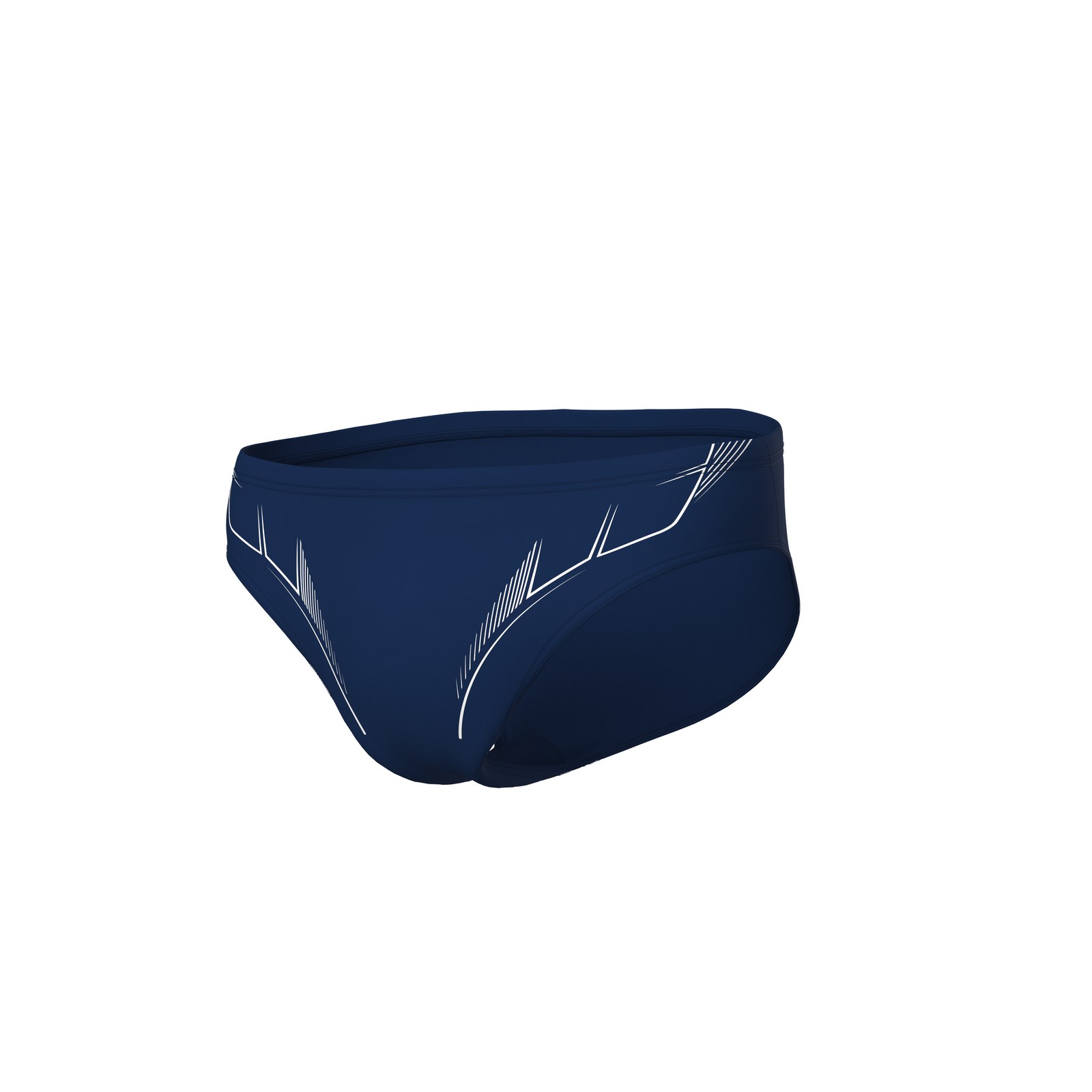 Traje de baño ARENA M. GRAPHIC Brief Navy White - foto 1
