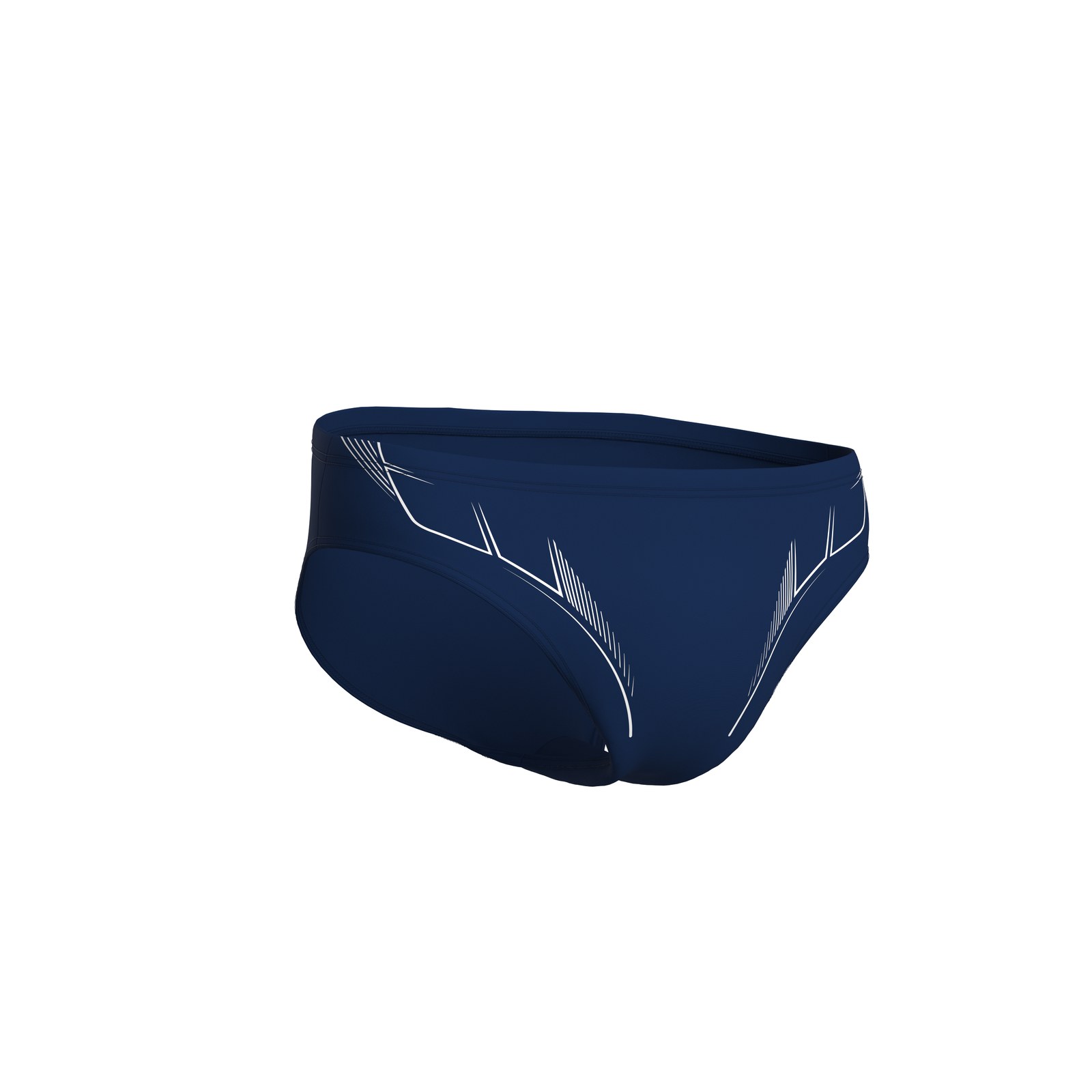 Traje de baño ARENA M. GRAPHIC Brief Navy White - foto 2
