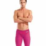 Calzoneta de competencia Arena Powerskin Veloce para hombre, color Violet Surge