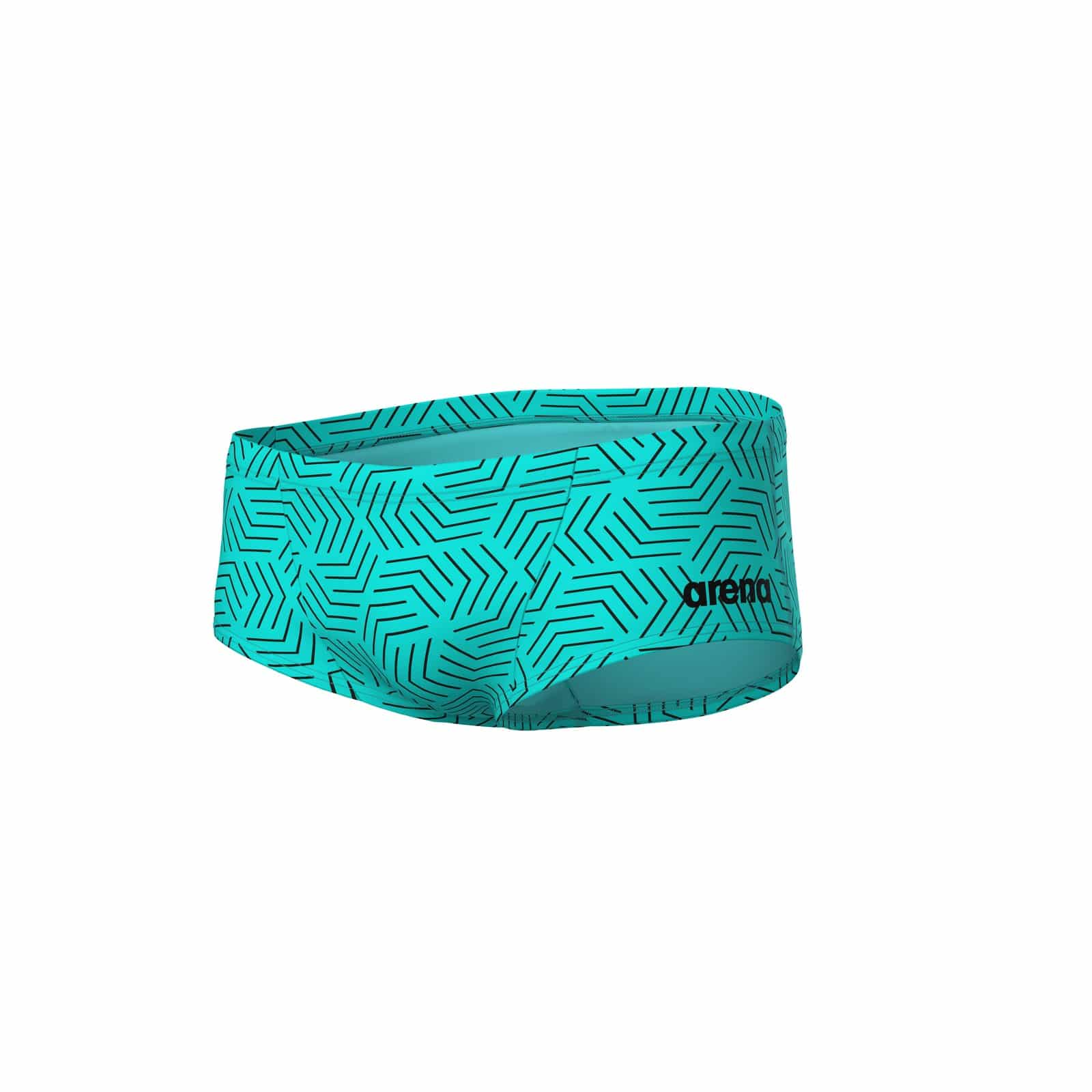 Calzoneta de entreno Arena Low Waist para hombre, estampado Water Multi