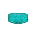 Calzoneta de entreno Arena Low Waist para hombre, estampado Water Multi (vista 3)