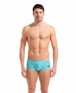 Calzoneta de Entreno Arena Low Waist Water Multi (modelo de frente)