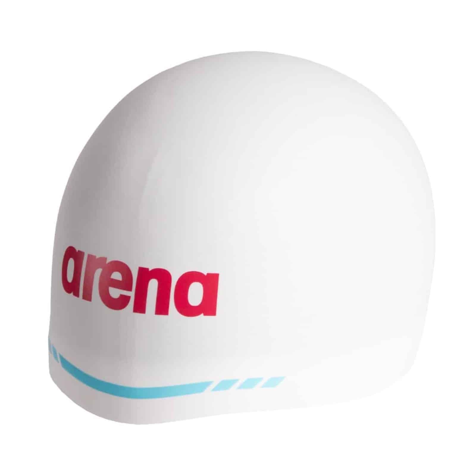 Gorra de competencia Arena 3D Soft, color blanco con diseño Fireflow