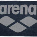 Toalla de algodón ARENA Pool Soft Towel Navy Grey — extendida