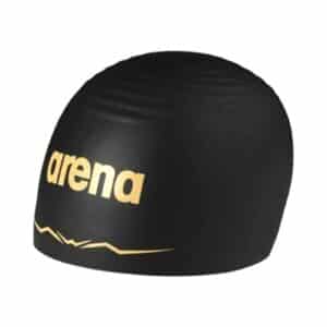 Gorra de competencia ARENA AQUAFORCE Wave Black Gold
