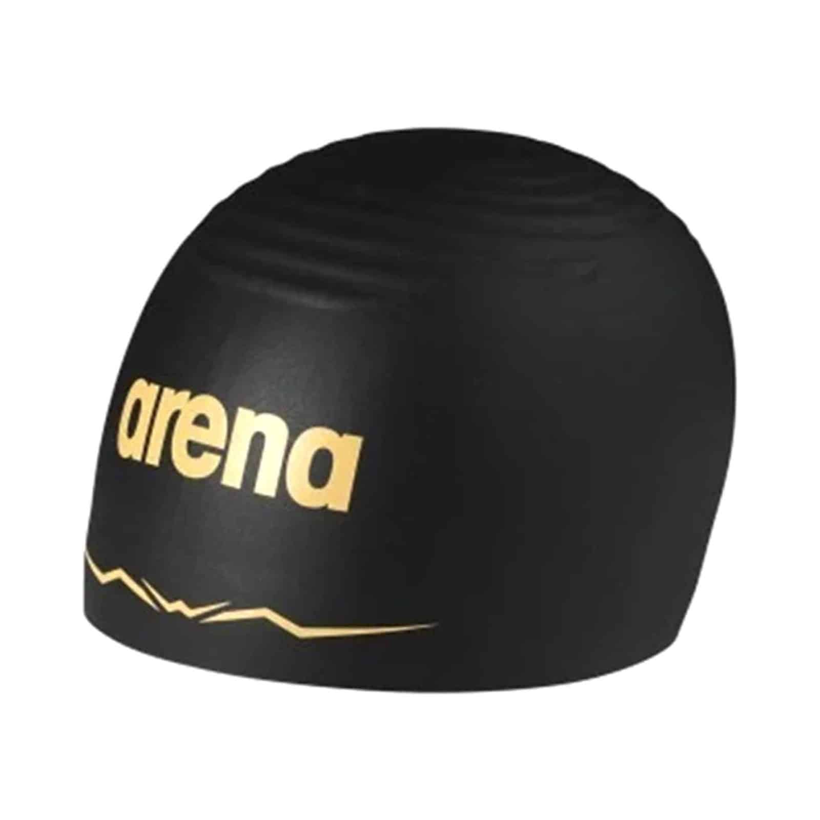 Gorra de competencia ARENA AQUAFORCE Wave Black Gold