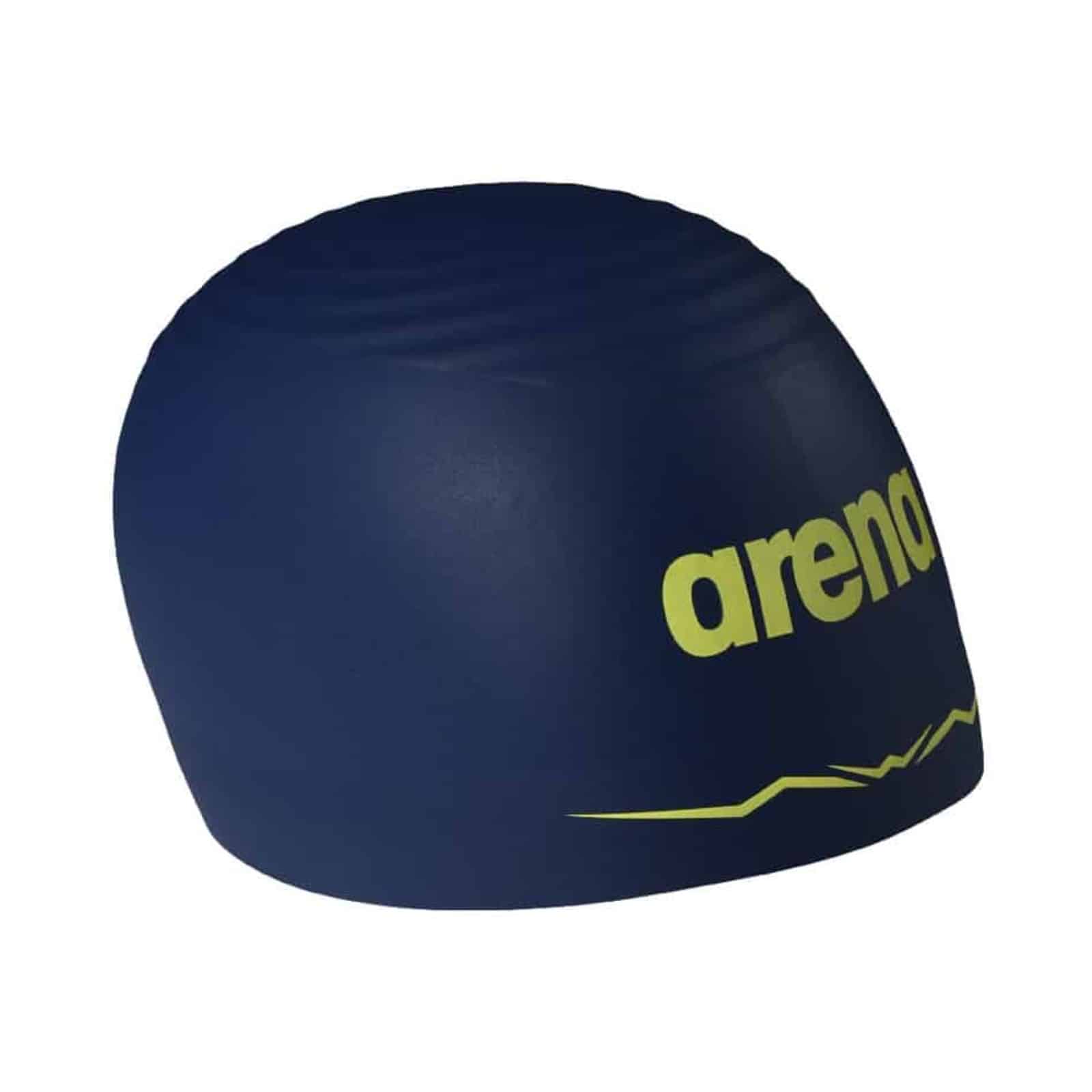 Gorra de competencia ARENA AQUAFORCE Wave Navy (vista 2)