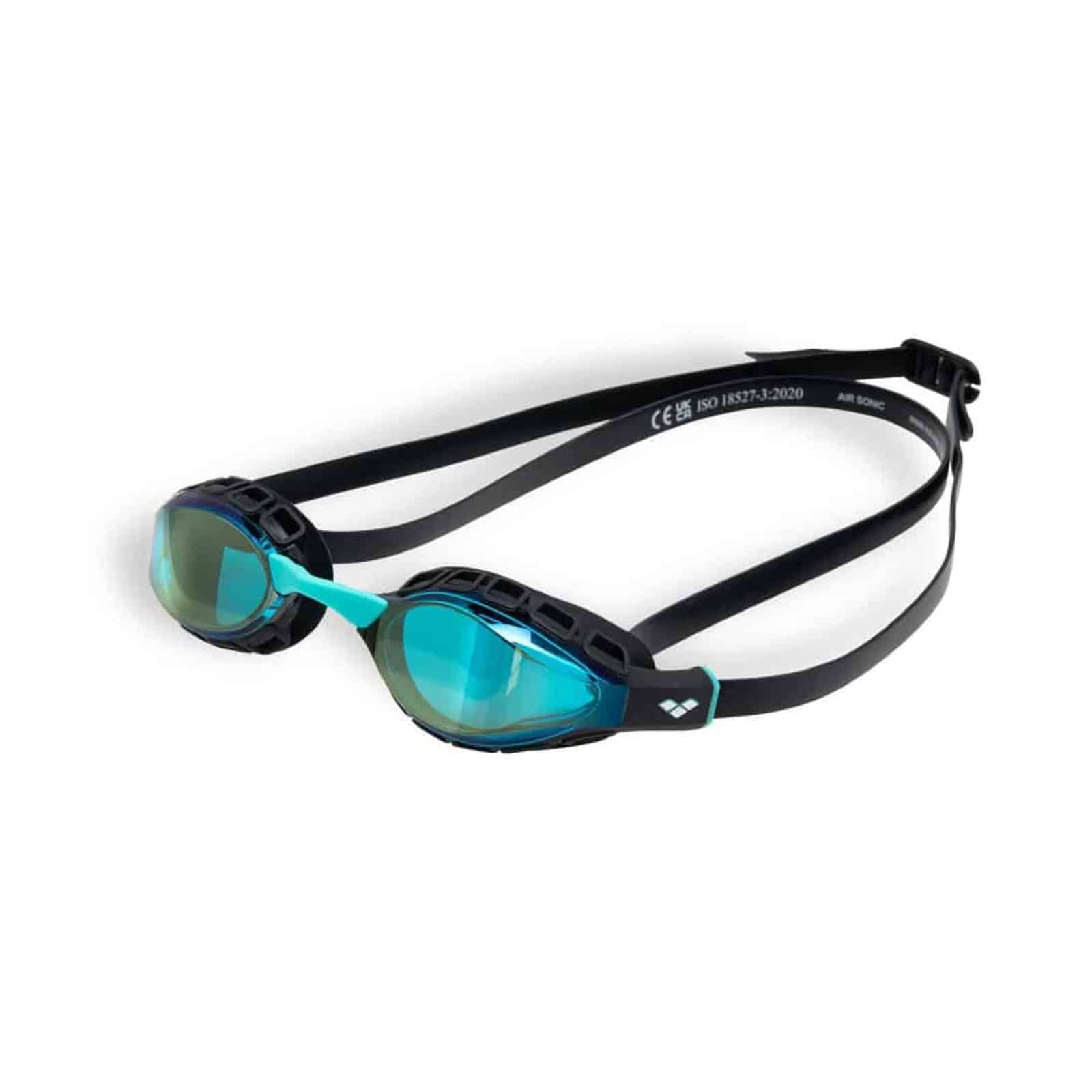 Lente de competencia ARENA AIR SONIC MIRROR Aqua Black