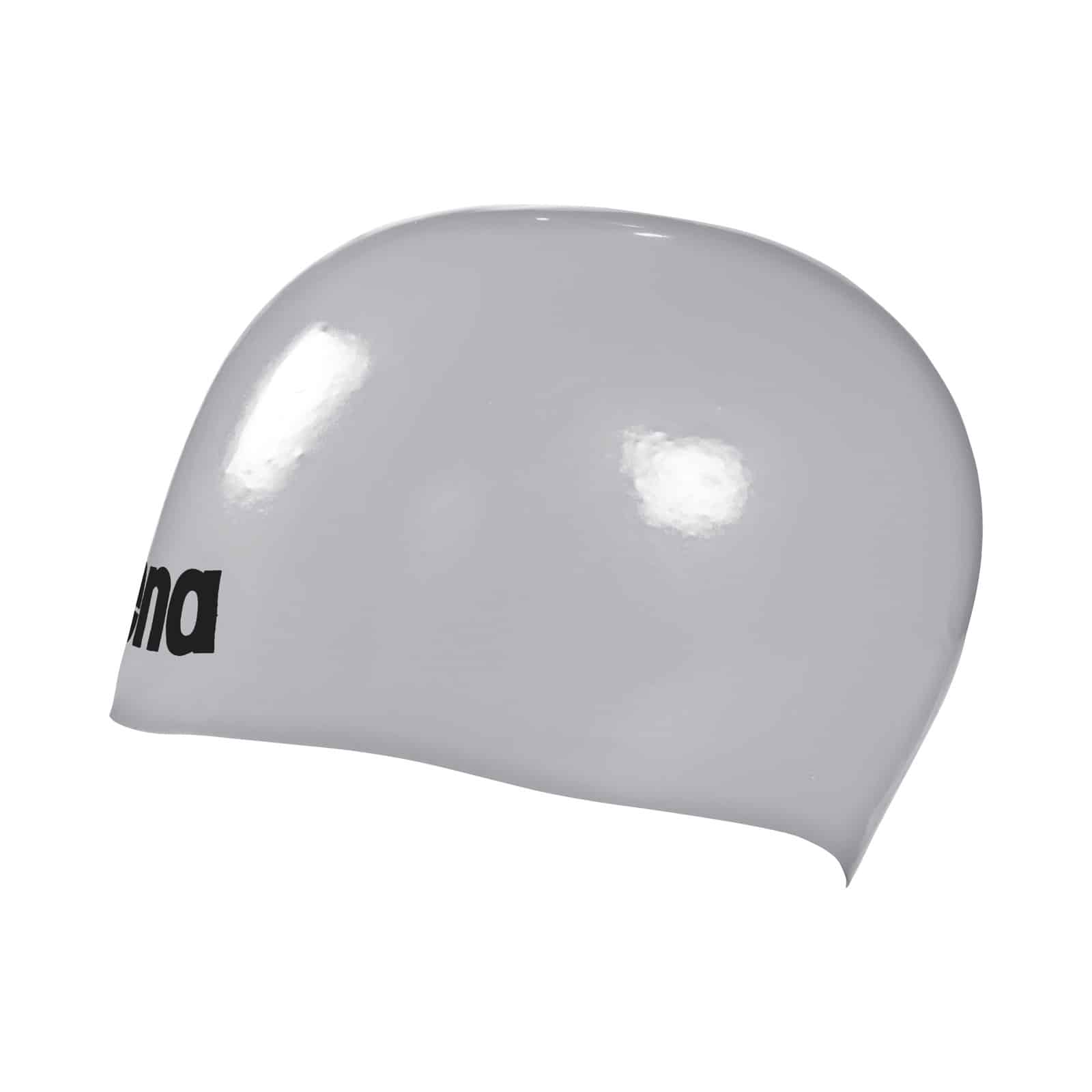 Gorra de competencia Arena Moulded Pro II Silver (vista lateral)