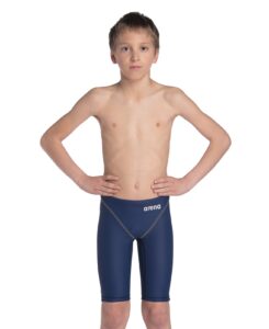 Calzoneta de competencia Arena Powerskin ST Next Jammer niño Navy (frente)