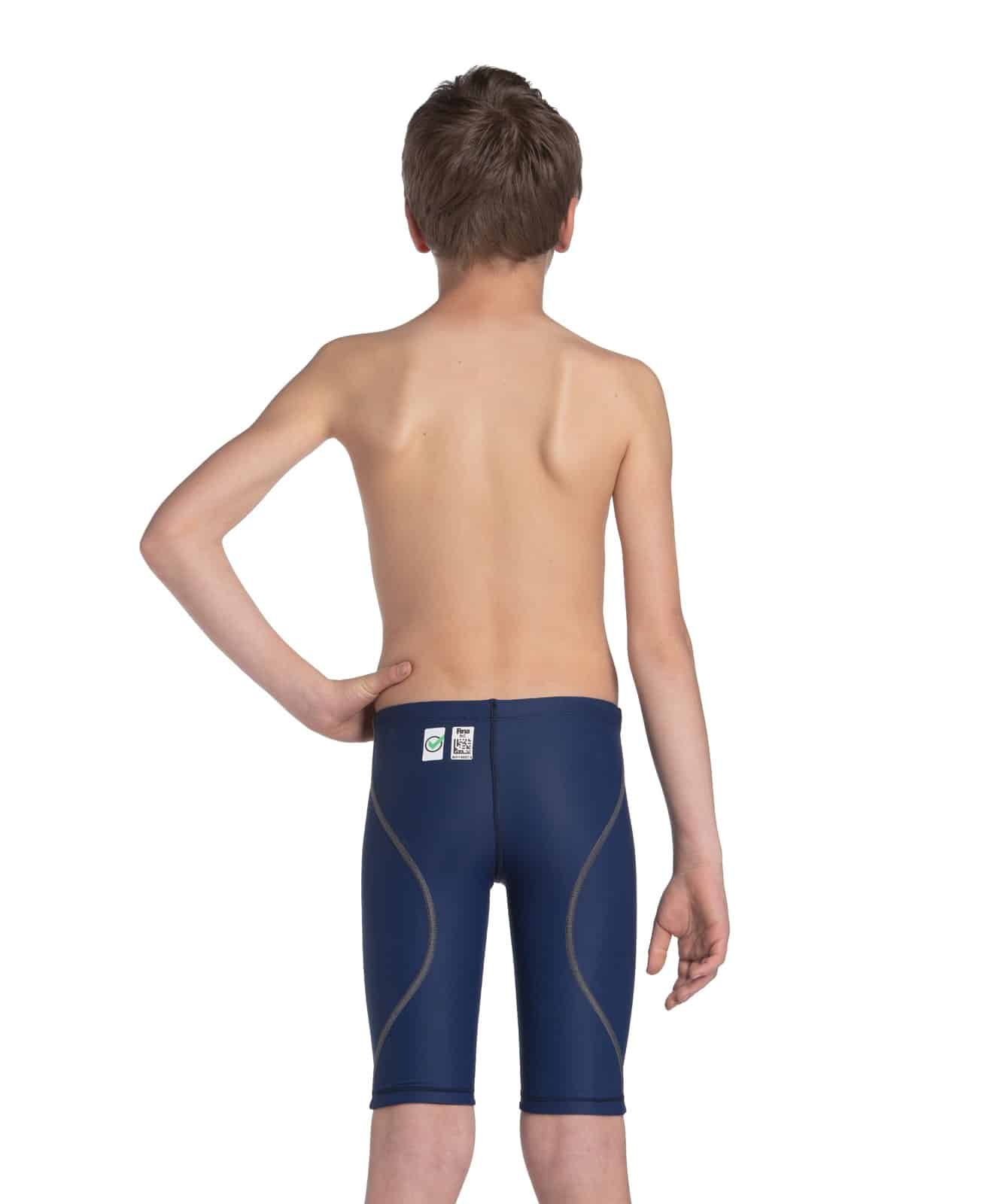 Calzoneta de competencia Arena Powerskin ST Next Jammer niño Navy (espalda)