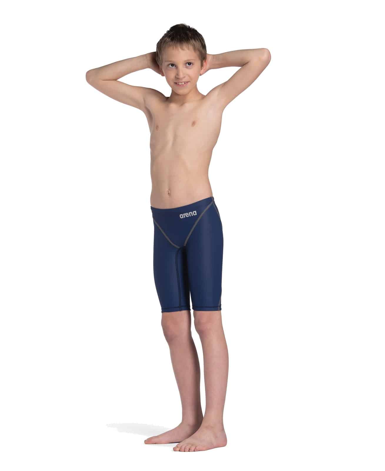 Calzoneta de competencia Arena Powerskin ST Next Jammer niño Navy (vista completa)