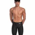 Calzoneta de competencia Arena Powerskin ST Next Jammer hombre Black (frente)