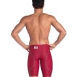 Calzoneta de competencia Arena Powerskin ST Next Jammer hombre Deep Red (espalda)