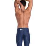 Calzoneta de competencia Arena Powerskin ST Next Jammer hombre Navy (espalda)