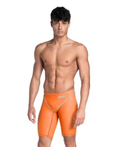 Calzoneta de competencia Arena Powerskin ST Next LE Jammer hombre Orange (frente)