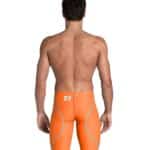 Calzoneta de competencia Arena Powerskin ST Next LE Jammer hombre Orange (espalda)