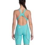 Traje de competencia Arena Powerskin ST Next Open Back mujer Aquamarine (espalda)